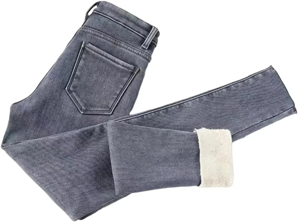 Джинсы утепленные Women Thermal Jeans, 14