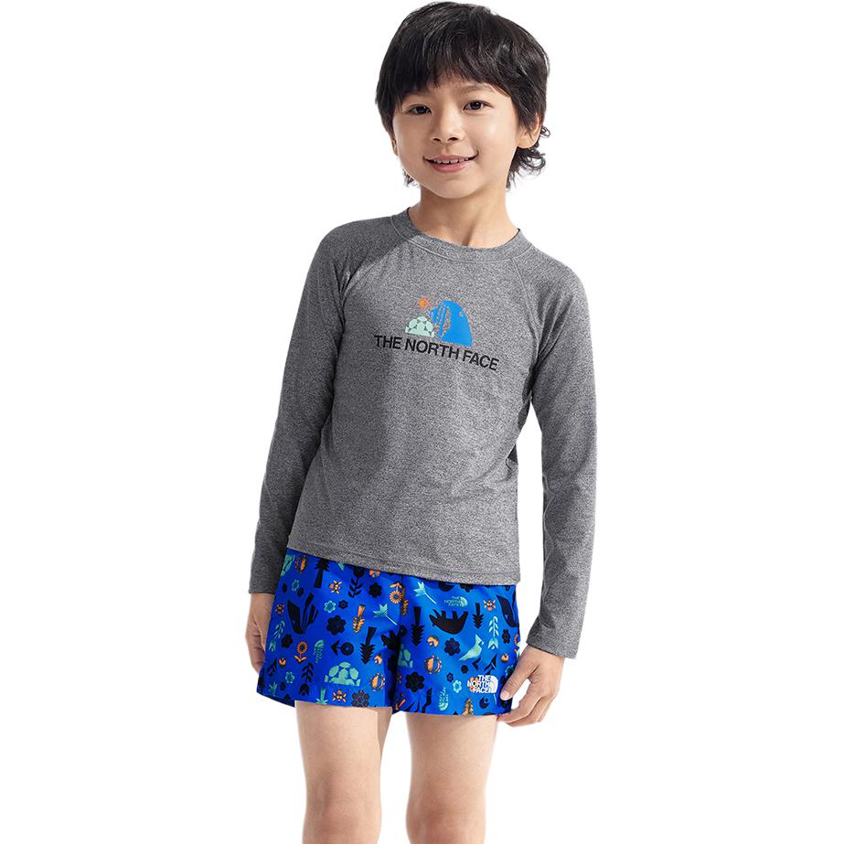 THE NORTH FACE Спортивный костюм Casual 2 предмета серый для детей 3-7 лет — фото 3