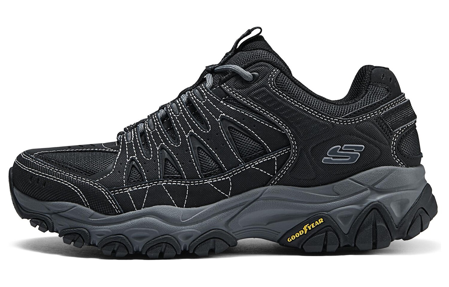 

Кроссовки мужские низкие черные Skechers, Черный, Кроссовки мужские низкие черные Skechers