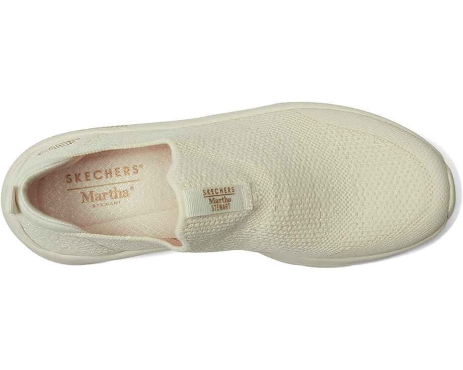 Кроссовки SKECHERS Martha Stewart - D'Lux Walker - Eclipse, белый — фото 2
