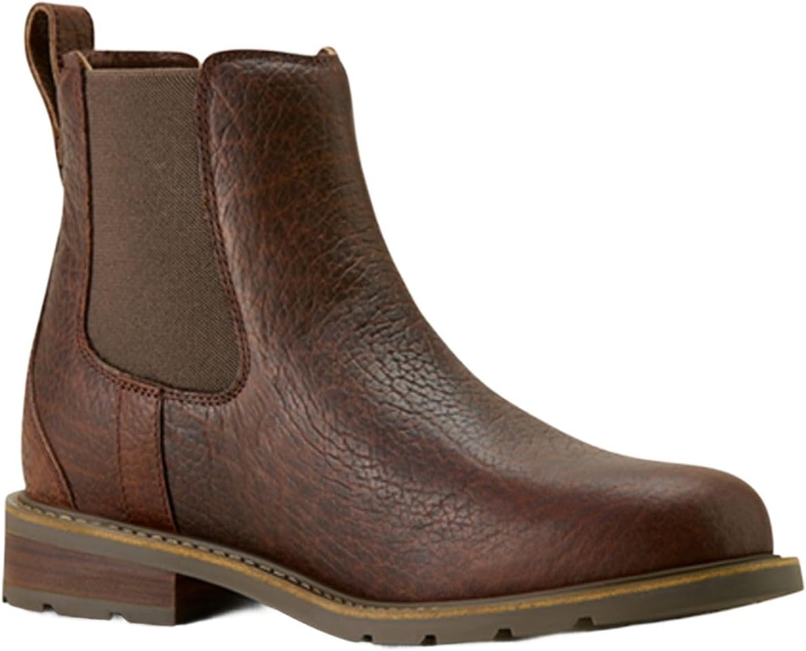 

Мужские ботинки ARIAT Wexford Bison Chelsea, Cognac Bison