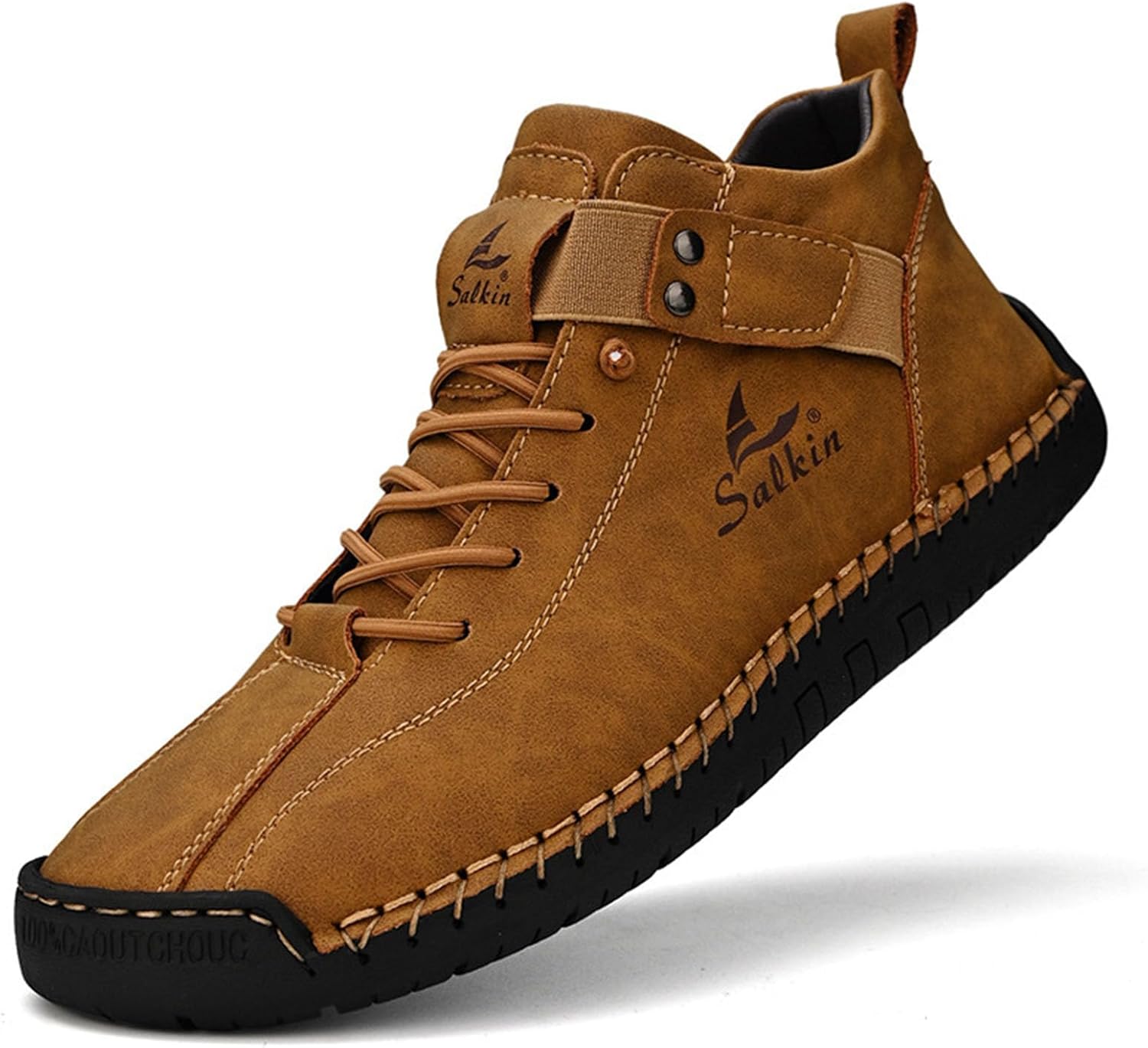 

Классические мужские вручную изготовленные повседневные деловые лоферы Zppordmr, коричневый