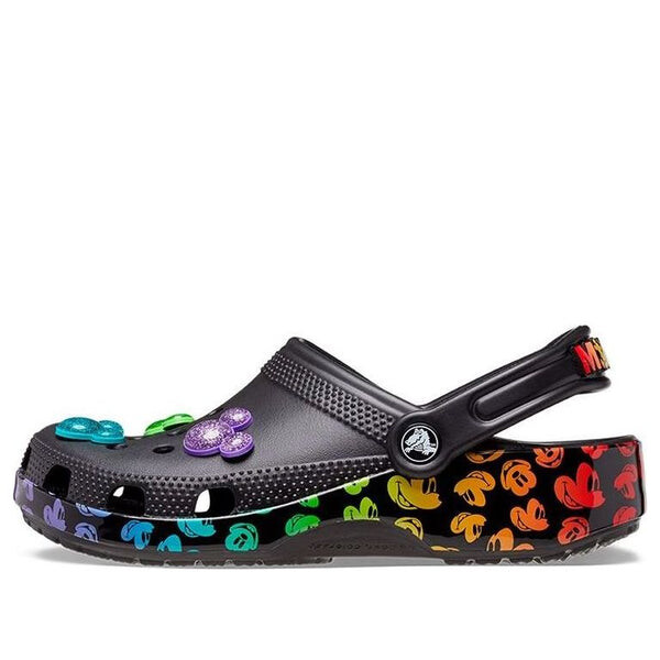 

Сандалии x disney classic clog 'black' Crocs, черный
