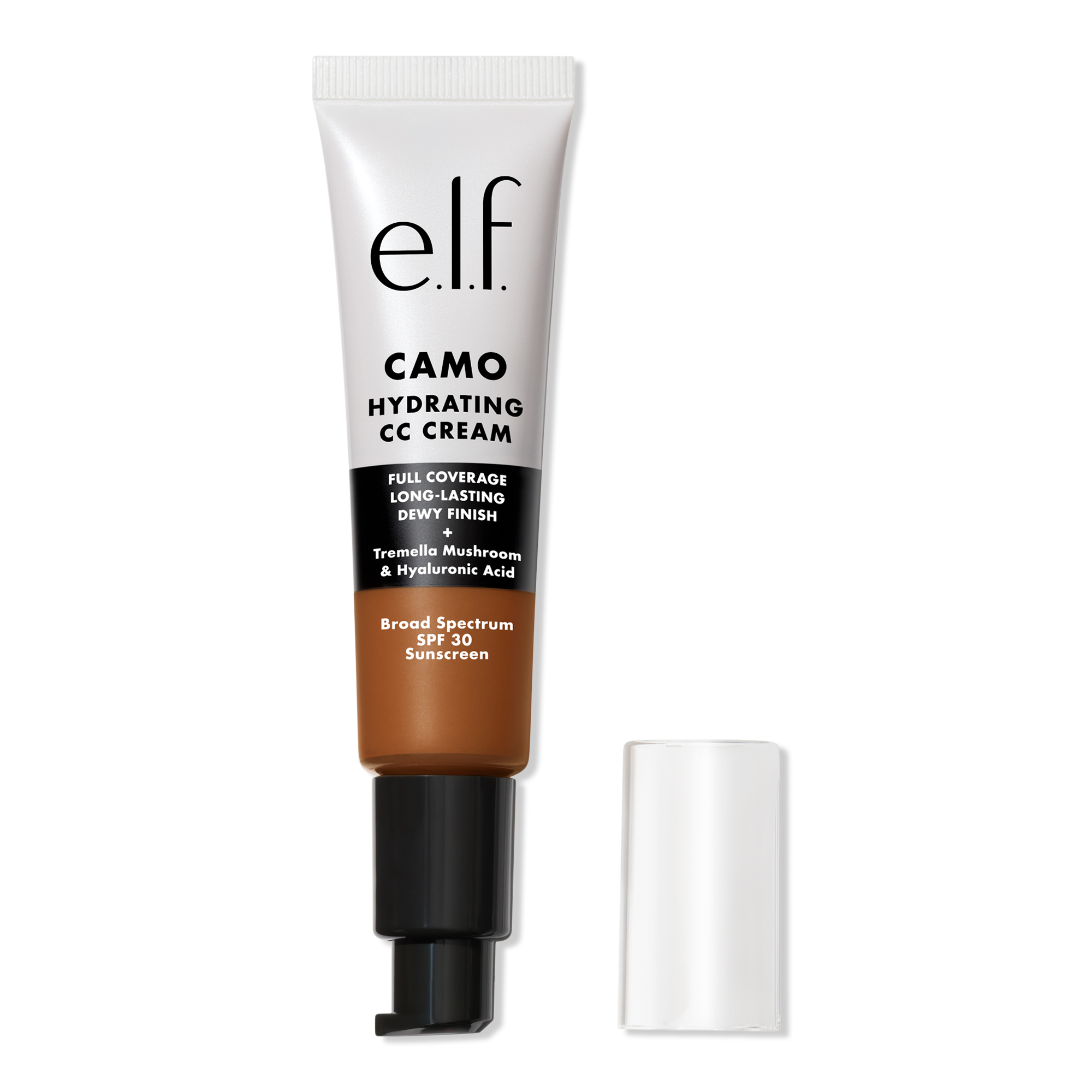 

Увлажняющий CC-крем с камуфляжным эффектом и SPF 30 e.l.f. Cosmetics, Rich 620 W (rich with warm undertones)