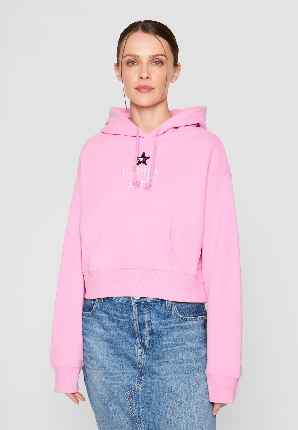 

Толстовка EXCLUSIVE GIRL HOODIE - Hoodie Tommy Jeans, розовый
