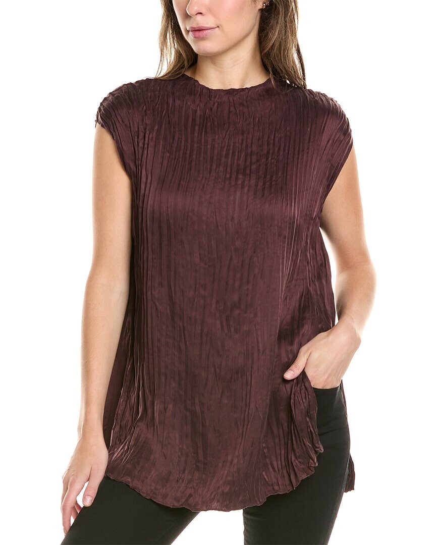 

EILEEN FISHER Мятая блузка, красный