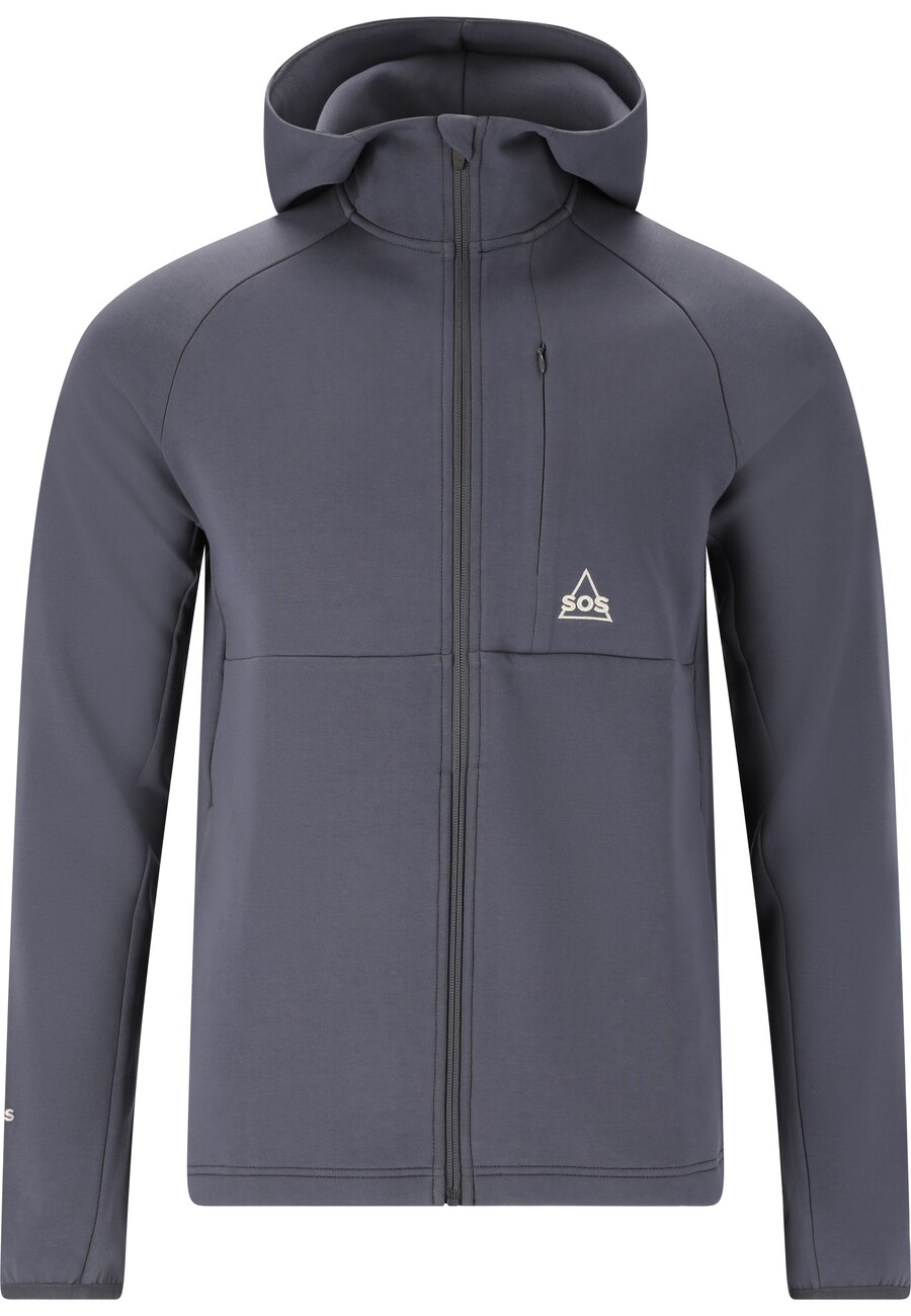 

Спортивная толстовка с капюшоном на молнии SOS Vail, Blue