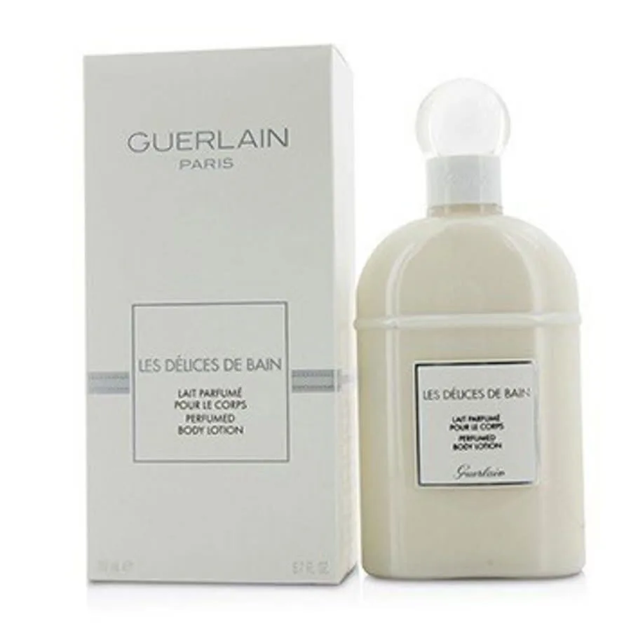 Парфюмированный лосьон для тела Guerlain Ladies Les Delices De Bain 6,7 унций Ванна и тело 3346470131378