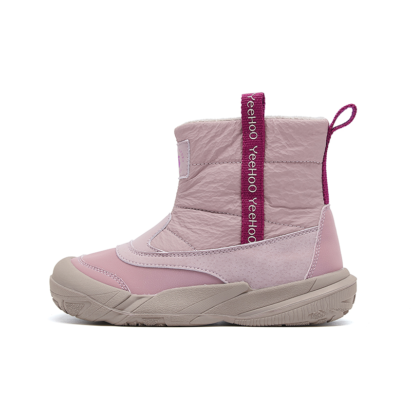 

Утепленные высокие детские ботинки Cushioning Abrasion Resistant Thermal High Top Kids' Boots Kids' YeeHoO, розовый