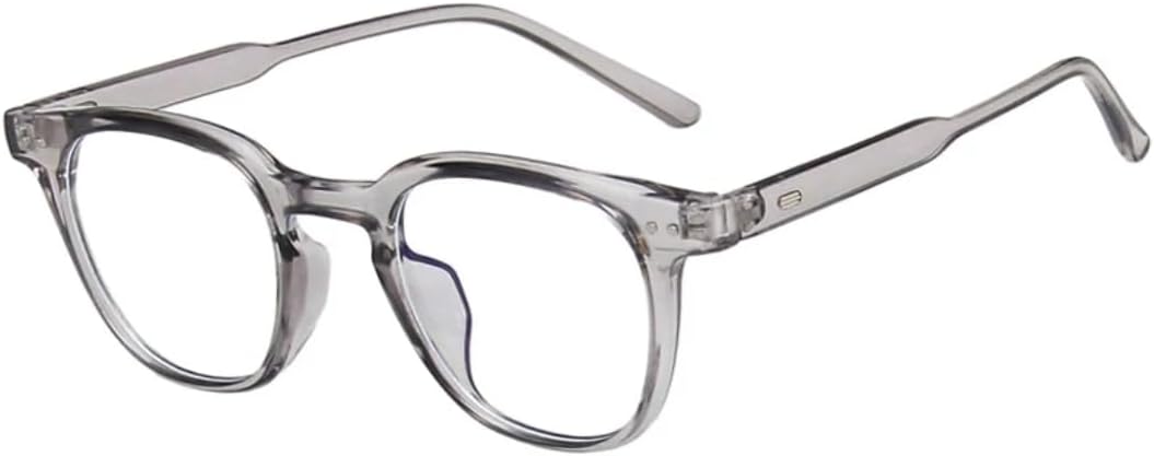 

Модные ретро-солнцезащитные очки с маленькими заклепками, женские и мужские солнцезащитные очки для путешествий и вождения, защита от УФ-излучения UV400 VVTWSSW, Gray Clear