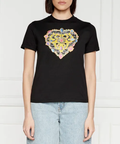 

Футболка Regular fit Versace Jeans Couture, черный