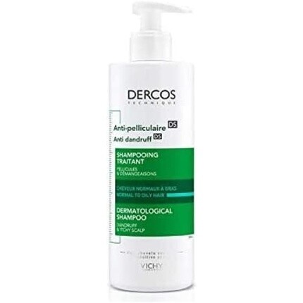 

Dercos Шампунь против перхоти расширенного действия для нормальных и жирных волос, 390 мл, Vichy