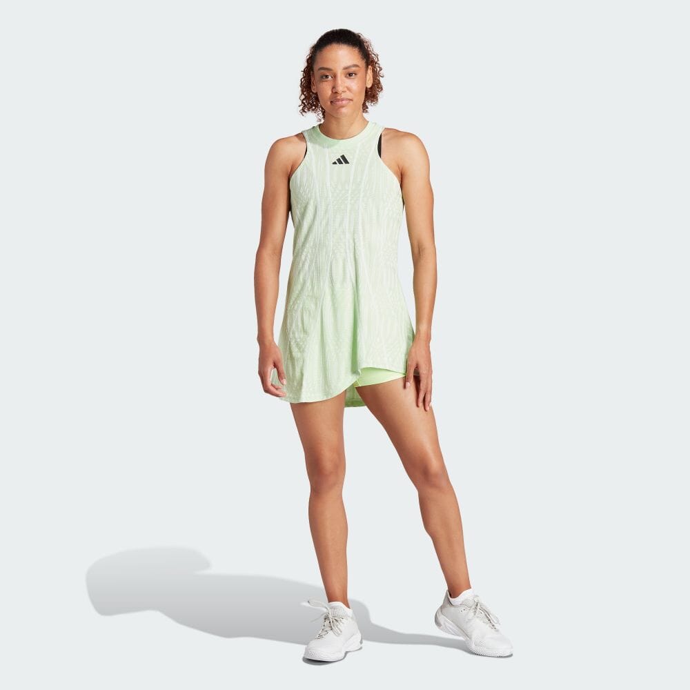 

Платье Adidas Tennis Air Chill Pro One Piece, цвет Semi Green Spark/Green Spark