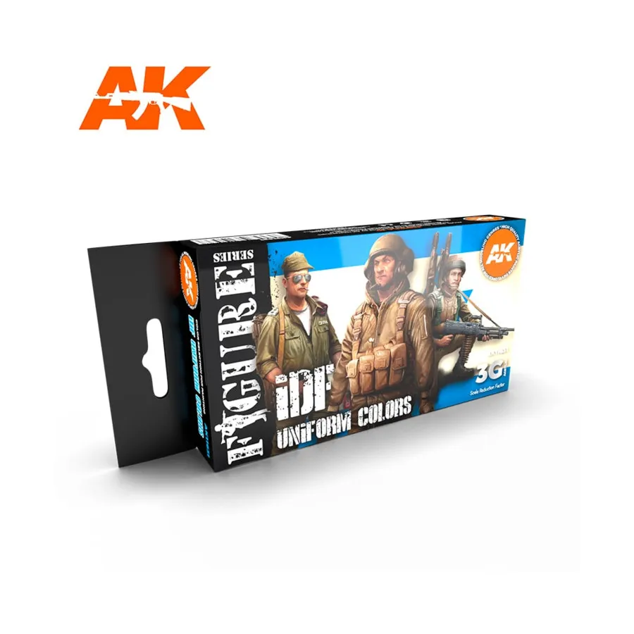 

Цвета униформы ЦАХАЛа, 3rd Gen Acrylic Paint Sets