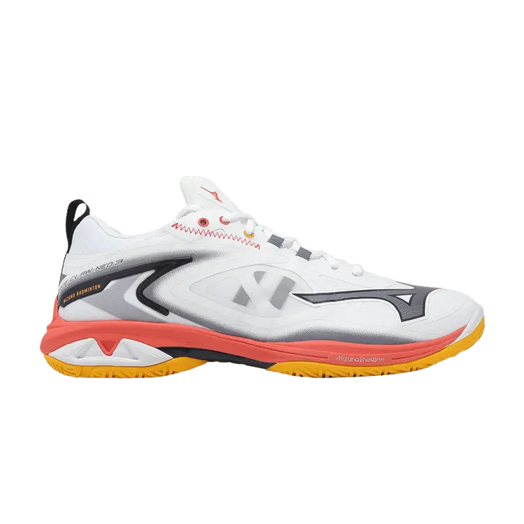 

Кроссовки Mizuno Wave Claw Neo 3 Wide 'White Grey Pink', белый