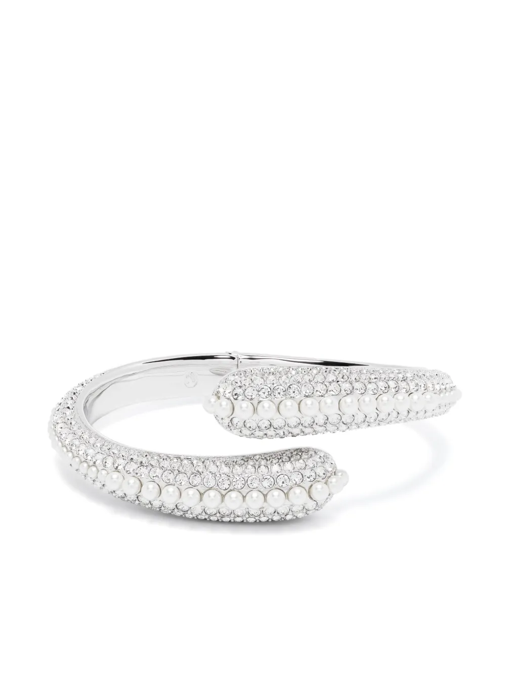 

Браслет-кафф Sublima Swarovski, серебяный