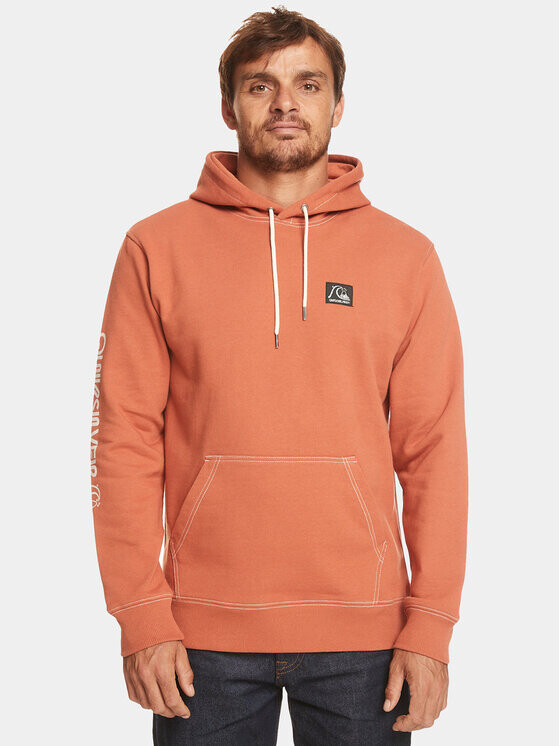 

Толстовка обычного кроя Quiksilver, оранжевый