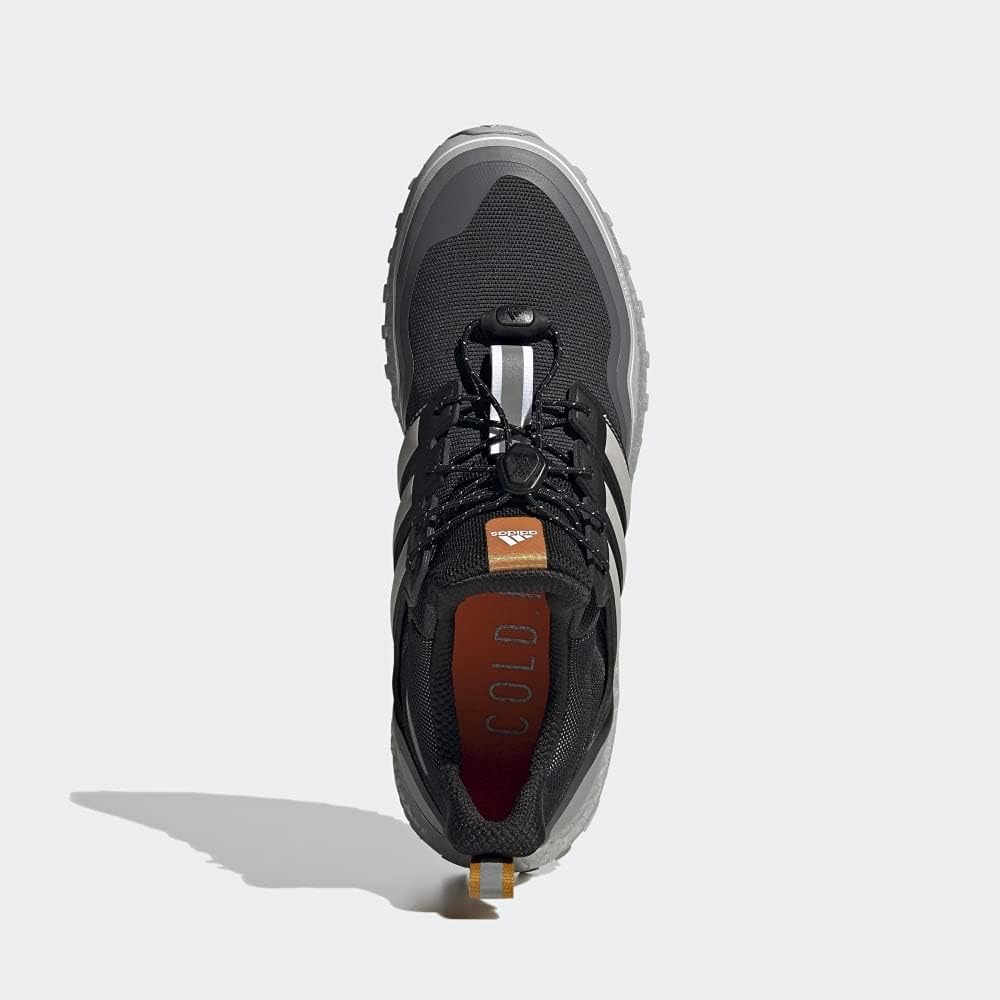 Мужские беговые кроссовки Adidas Ultraboost Cold.RDY, черный/серый — фото 4