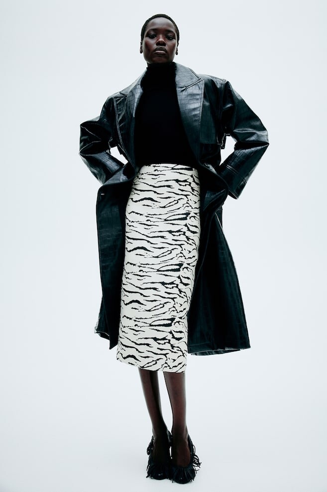 

Юбка из жаккарда H&M, мультиколор