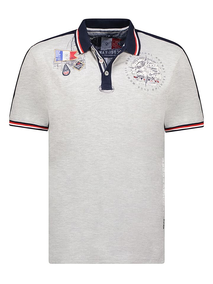 

Футболка поло Geographical Norway, серый