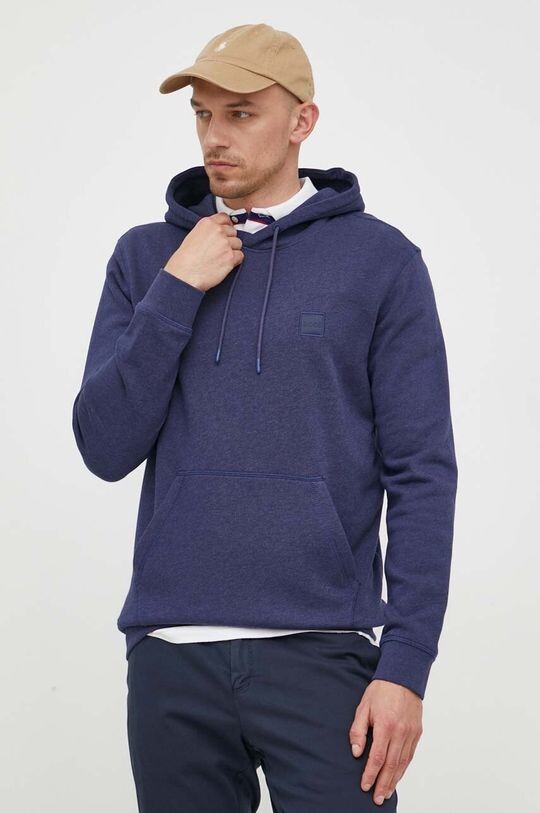 

BOSS BOSS CASUAL толстовка из хлопка Boss Orange, темно-синий