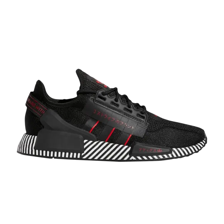 

Кроссовки adidas NMD_R1 V2 J 'Dazzle Camo - Black', черный