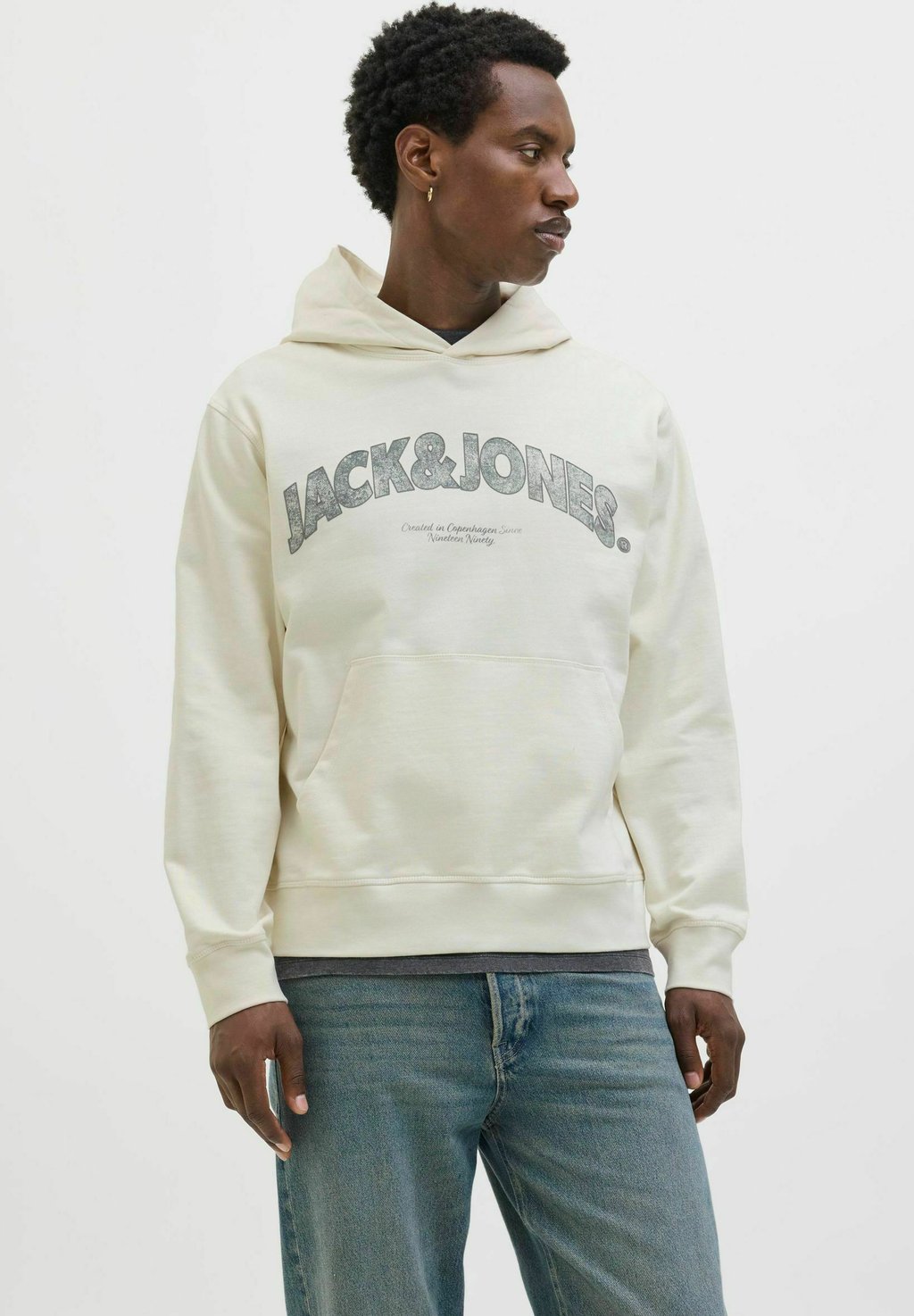 

Толстовка LOGO - Hoodie Jack & Jones, бежевый