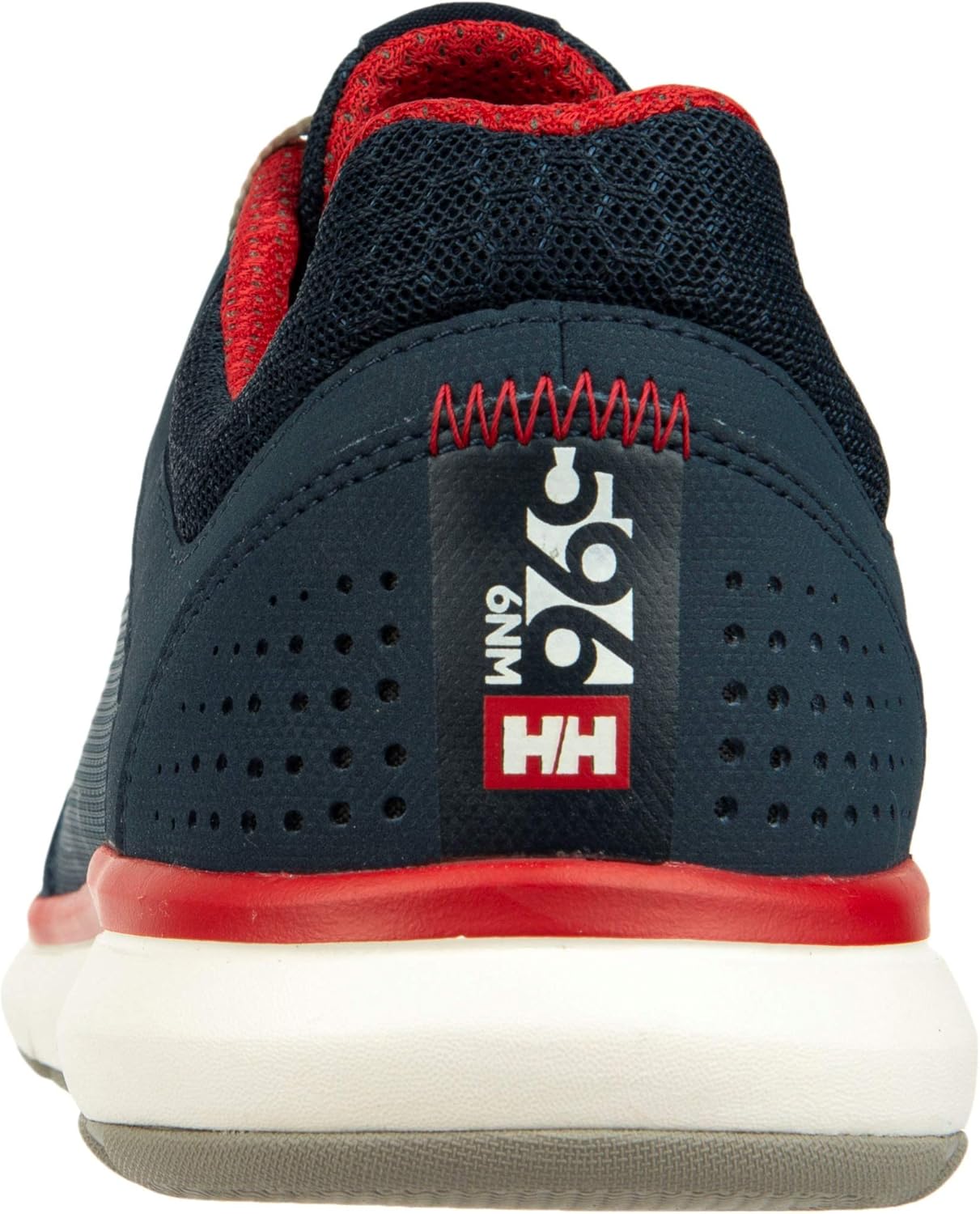 Helly-Hansen Ahiga V4 HP Boat Shoes for Men - Breathable, Lightweight, and Hard-Wearing Textile with EVA Cushion Midsole and Rubber Traction Outsole Helly Hansen, 597 Navy/Flag Red/Off White — фото 2