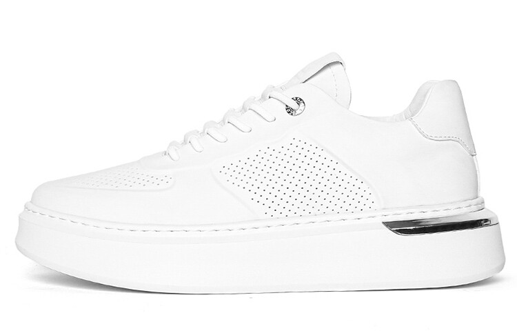 

Кроссовки WILLIAM FOX&SONS Stylish Skateboarding Shoes Men Low-top White, белый