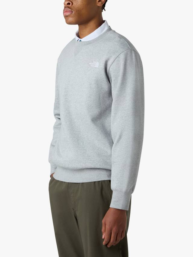 

Хлопковый джемпер с круглым вырезом The North Face, Grey Heather