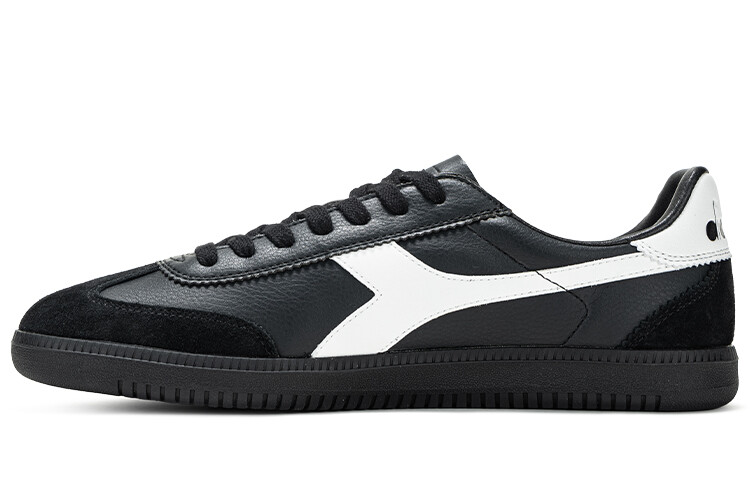 

Кроссовки diadora Skateboarding Shoes Unisex Low-top Black/White, черный