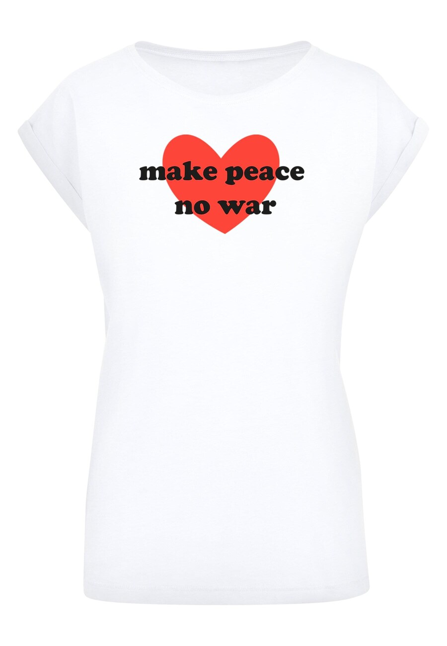 

Рубашка Merchcode Peace - Red Heart, белый