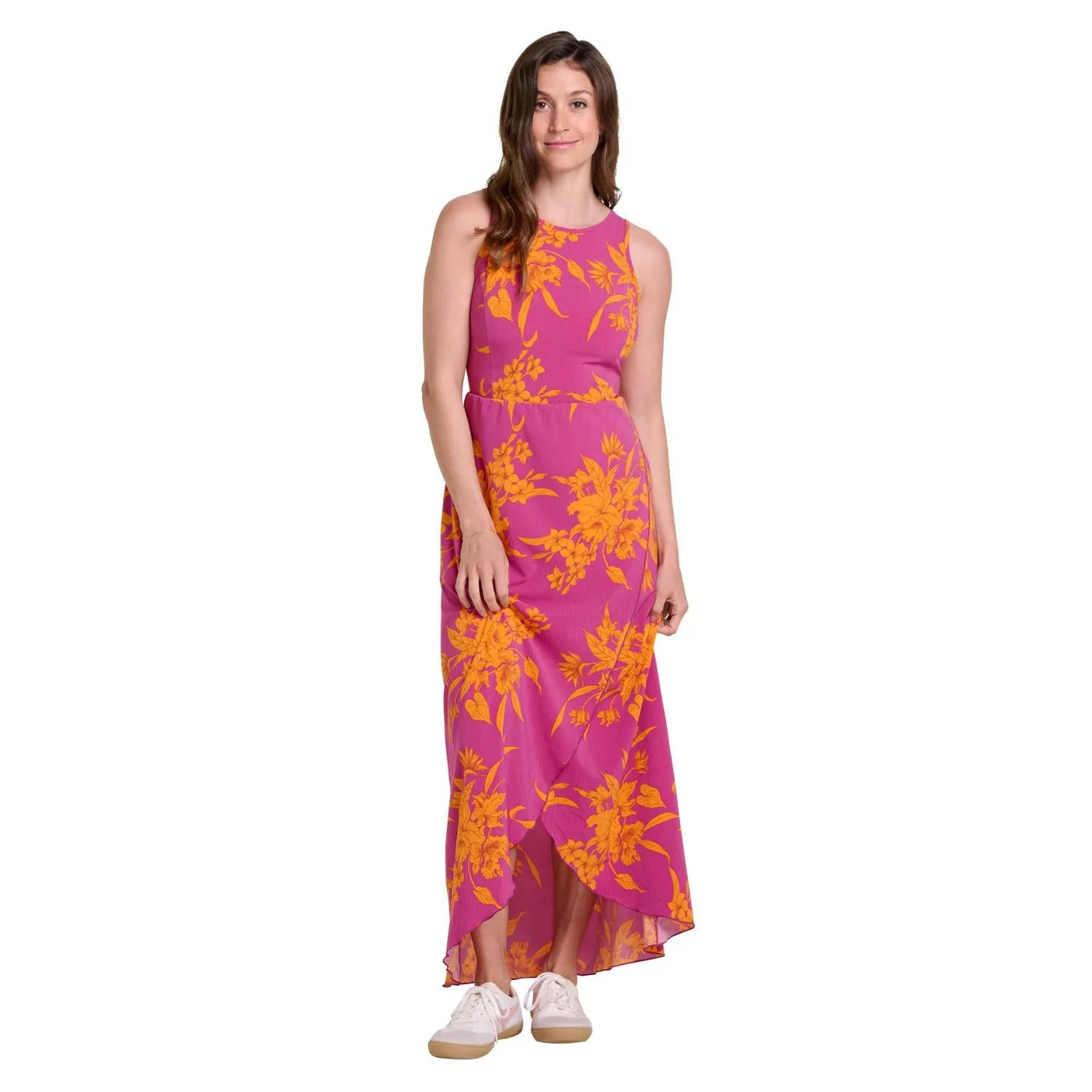 

Загорелое макси-платье Toad&Co, Flame Leaf Texture Print