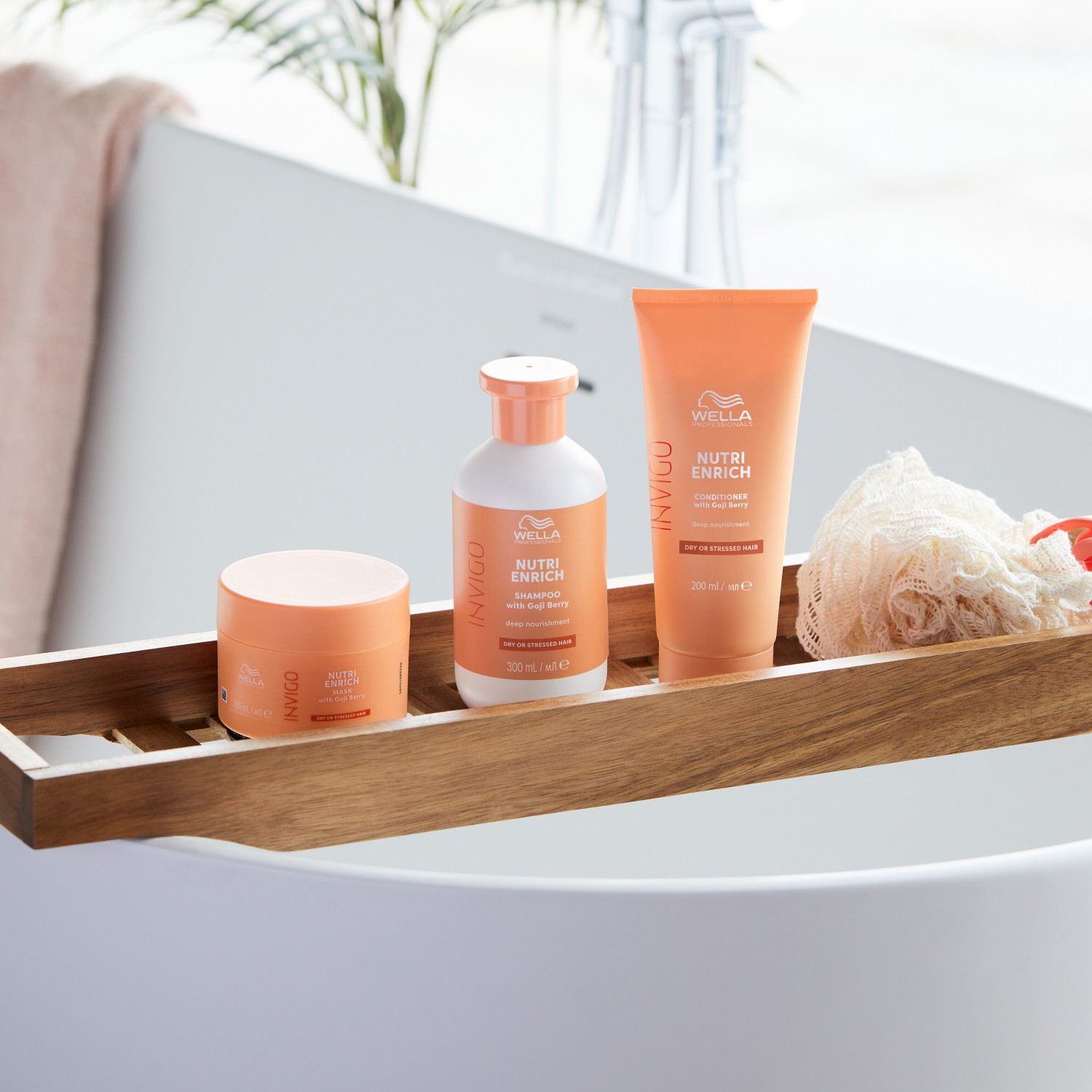 Кондиционер для волос invigo nutri-enrich konditionierer Wella Professionals, объем 200 мл — фото 4