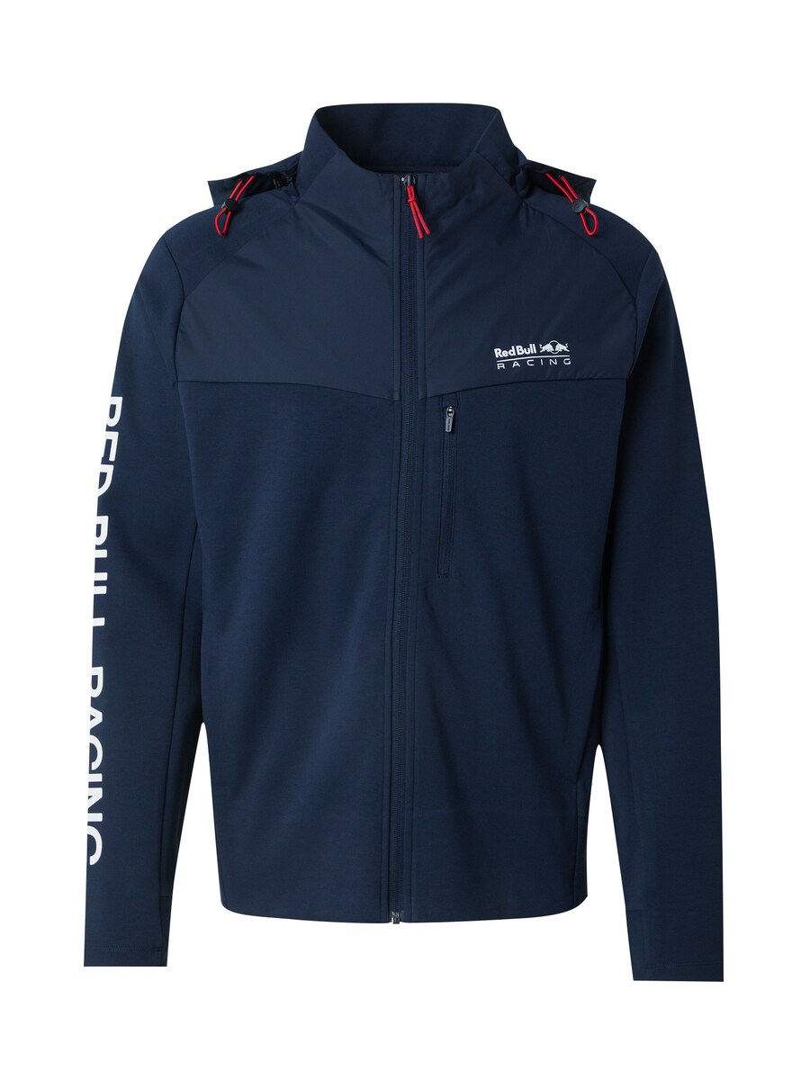

Толстовка с капюшоном на молнии Red Bull Racing x Pepe Jeans, темно-синий