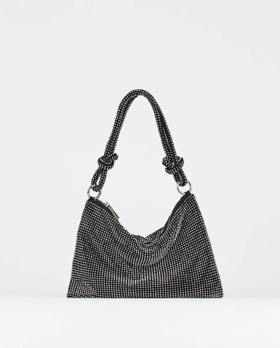 

Вечерняя сумочка с ручками и стразами PACOMARTINEZ