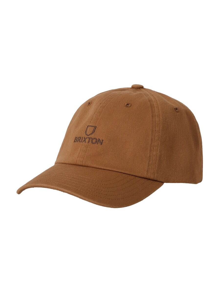 

Бейсболка Brixton Cap ALPHA, цвет chocolate/umbra