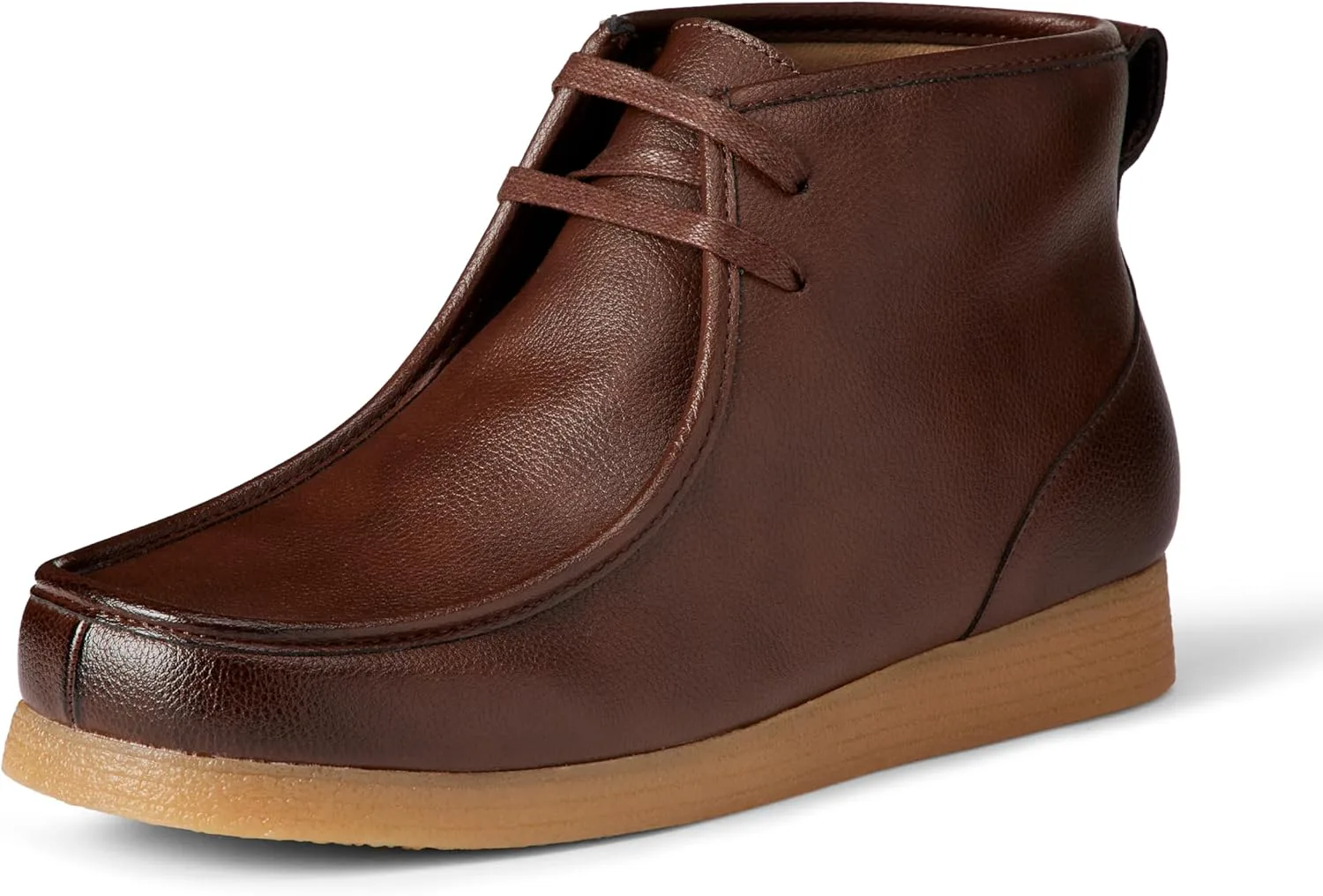 Мужские ботинки Amazon Essentials Chukka с носком-мокасином, темно-коричневый