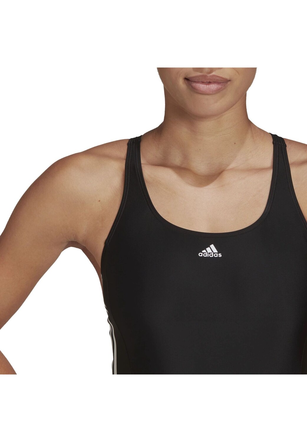 Дизайн логотипа купальника Performance для женщин adidas, черный — фото 3