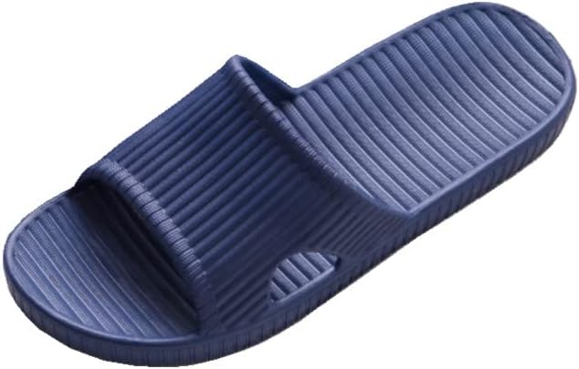 

Мужские домашние тапочки MATERUIEYES для ванной, с дышащей подошвой EVA, темно-синий