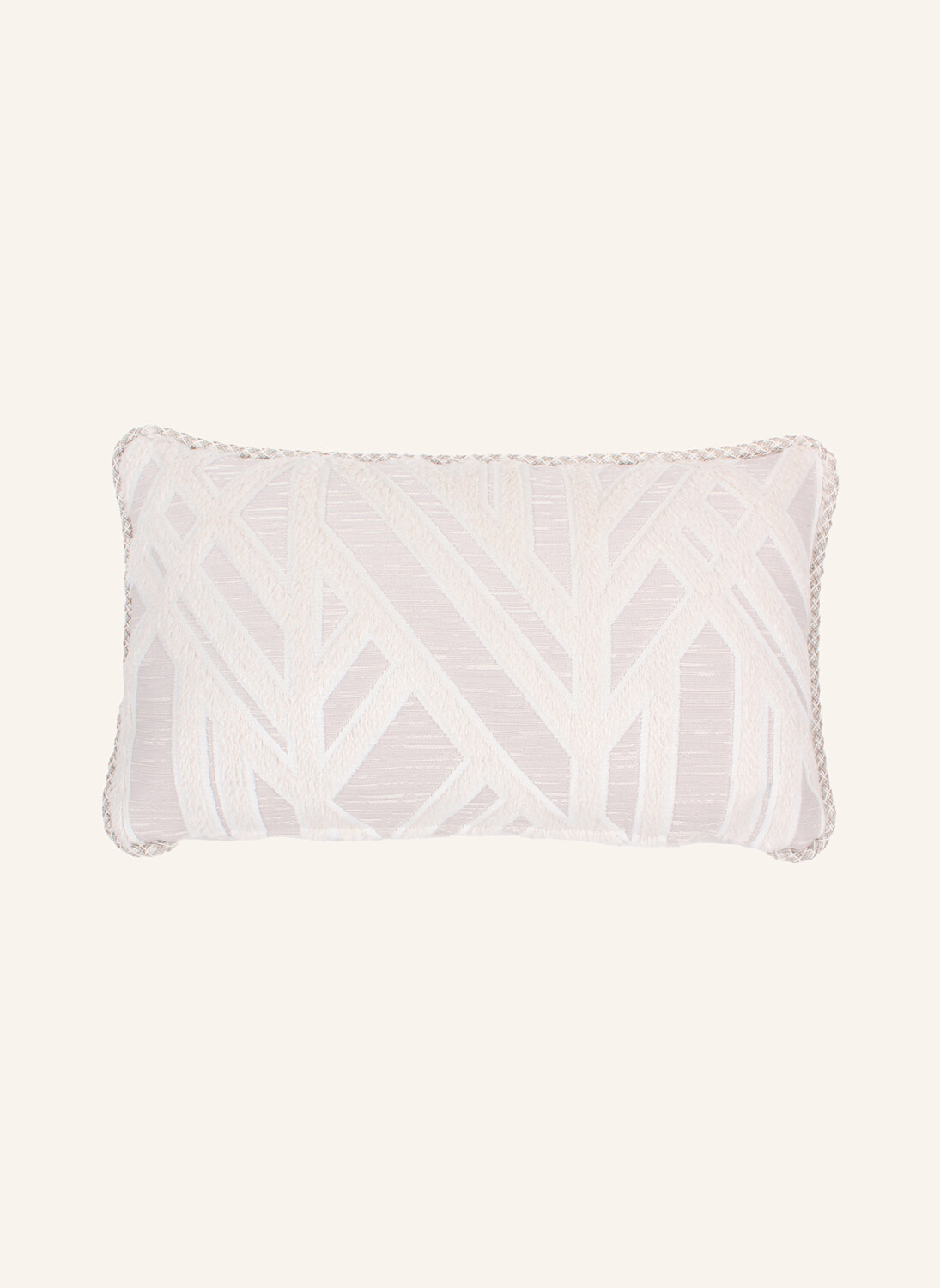 

Декоративная подушка Another Mondaen JEAN SQUARE EDITION, цвет creme/weiss