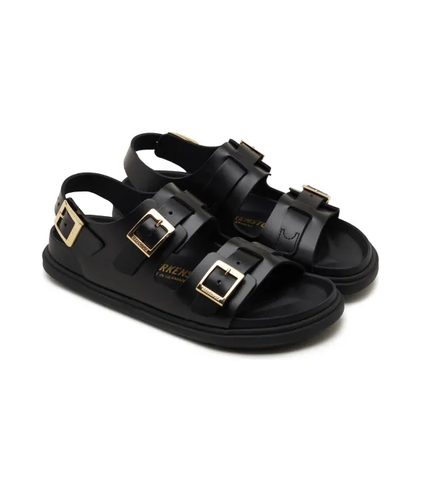 Сандалии из кожи Exq le Cannes Narrow fit Birkenstock, черный — фото 3