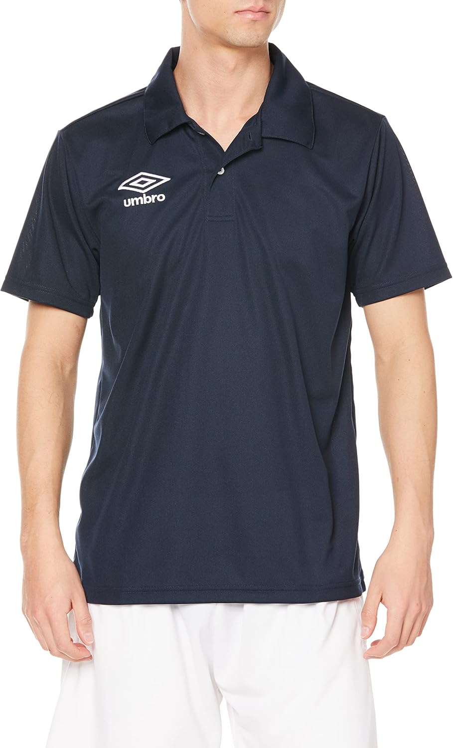 

Мужская рубашка-поло Umbro, Footsal, влагоотводящая, быстросохнущая, эластичная, с коротким рукавом, унисекс, для лидеров, для движения, One Point
