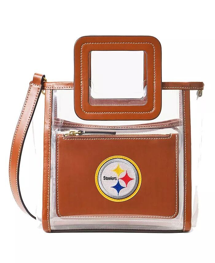 

Женская прозрачная мини-сумка Shirley Pittsburgh Steelers Staud