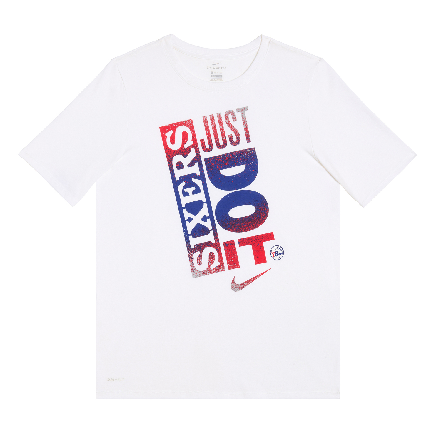 Nike X NBA Dri Fit T Shirt White/Red
