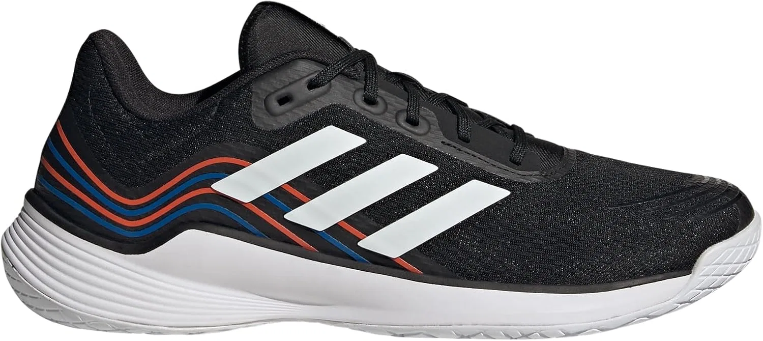 Волейбольные кроссовки Adidas Novaflight, Core Black Cloud White Solar Red