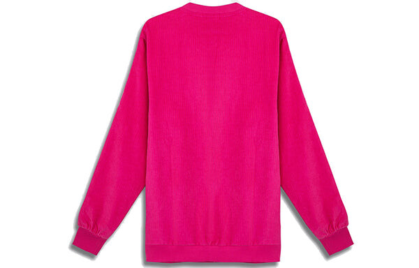 Толстовка Adidas originals Adv Crew Athleisure Casual Sports Round Neck Pullover Pink, розовый — фото 2