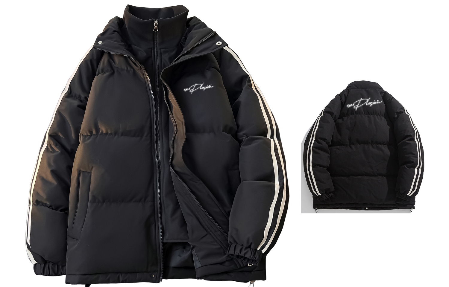 

WARRIOR Пуховик Huichao Riding The Wind Collection унисекс, Black