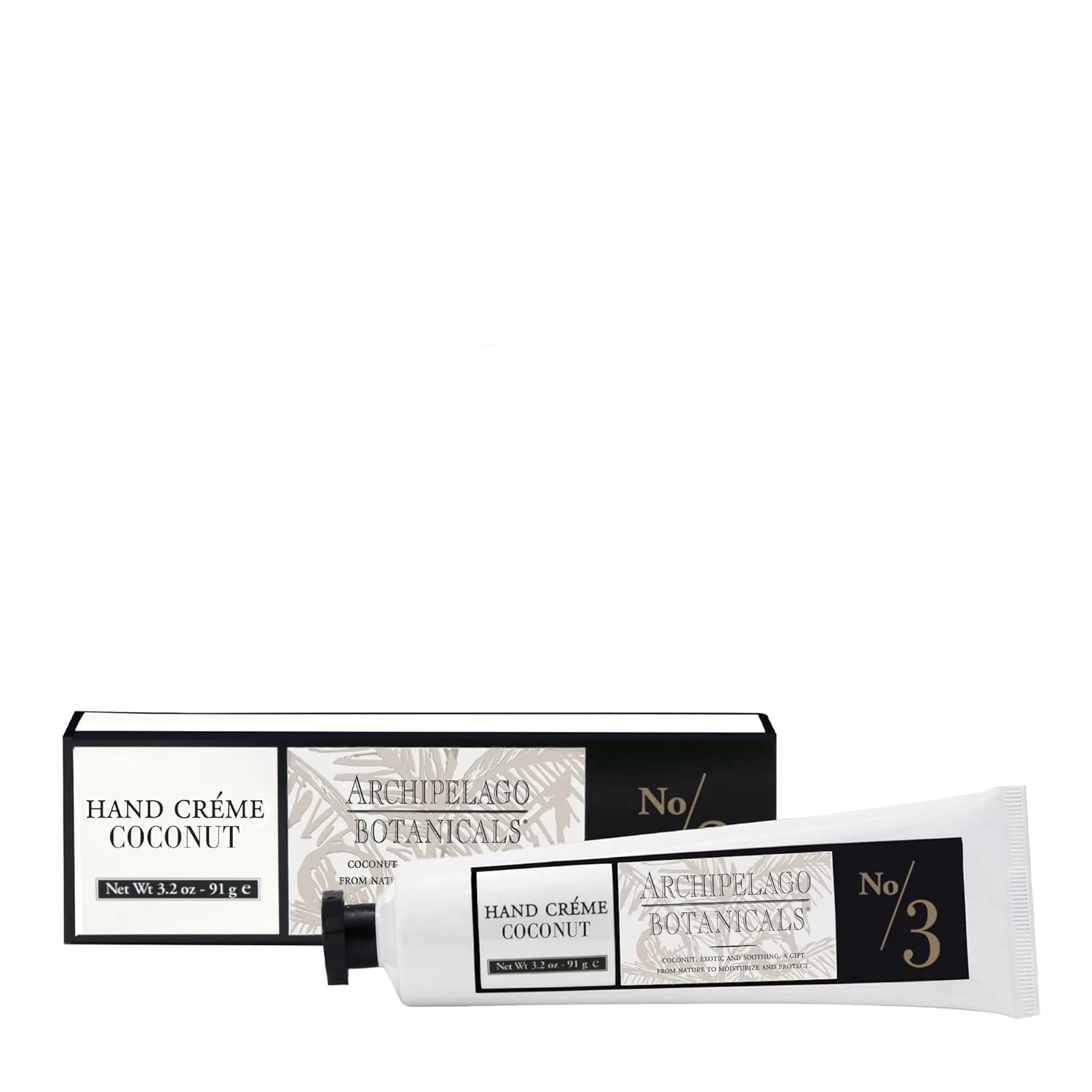 Крем для лица Archipelago Botanicals — Для рук Coconut, питательный и легкий для сухой кожи, кутикулы и огрубевших участков, с, 90 г