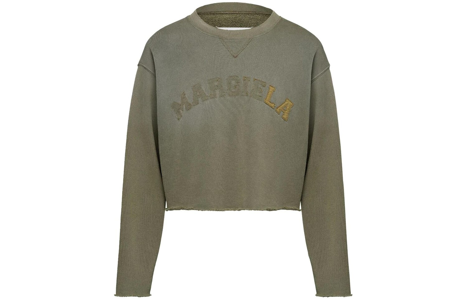 

Свитшот женский Maison Margiela, оливково-зеленый